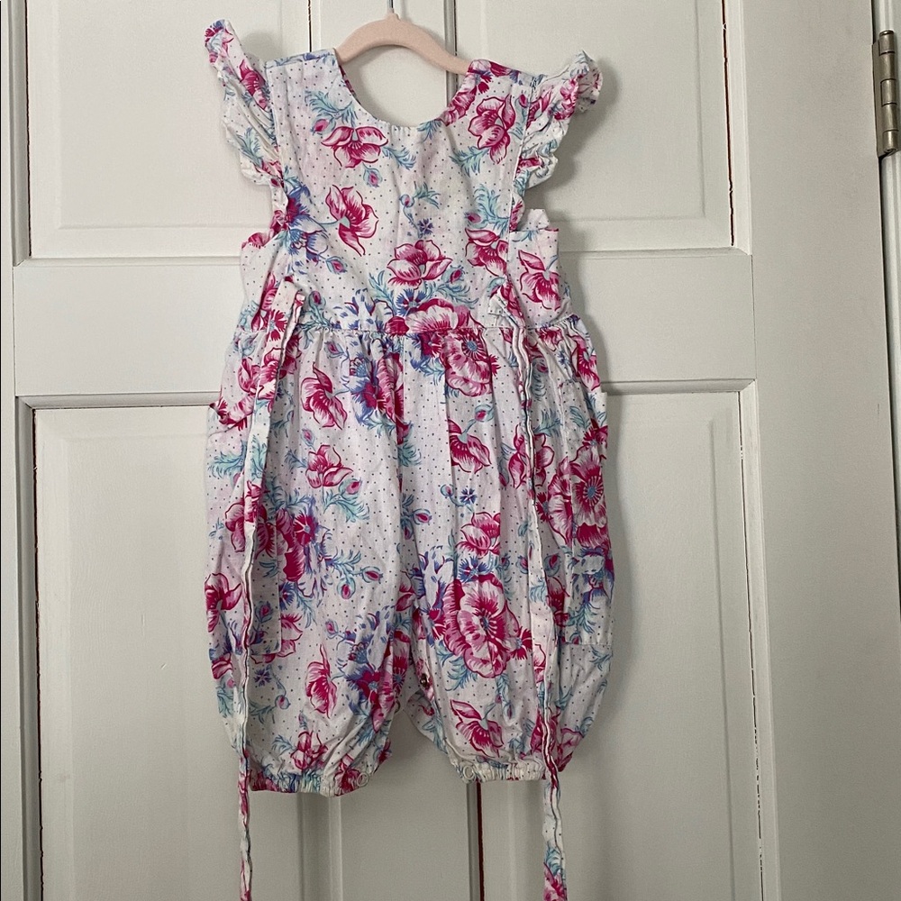 Cottontail Originals Floral Kids Romper